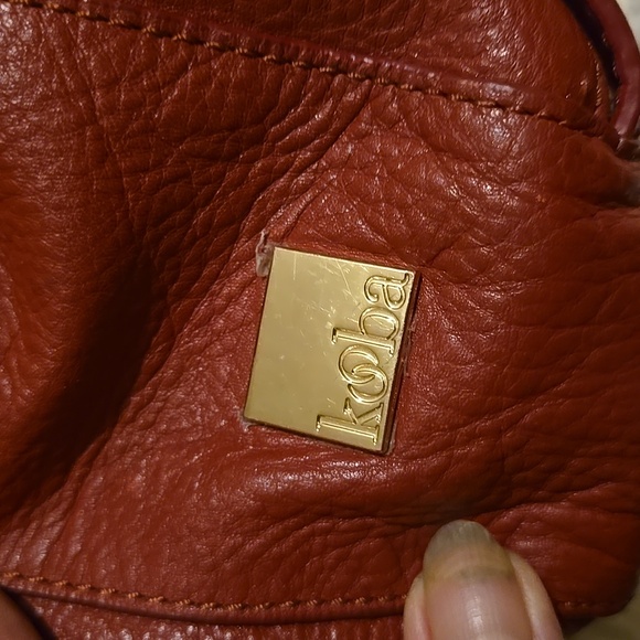 Kooba Elegant Red Leather Handbag - Picture 2 of 8